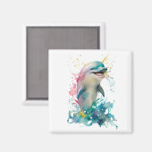 Baby Dolphin Magnet (Voorkant / Achterkant)