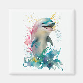 Baby Dolphin Magnet (Voorkant)