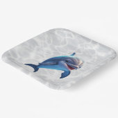 Baby Dolphin Platter Papieren Bordje (Gebogen)