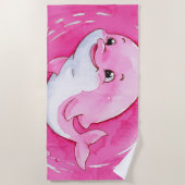 Baby Dolphin Strandlaken (Voorkant)