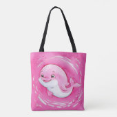 Baby Dolphin Tote Bag (Achterkant)