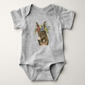  Baby Donkey Baby Bodysuit (Voorkant)