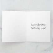 Baby Donkey Birthday Big Wenskaart Kaart (Binnen)