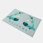 Baby Donkey Doormat - Welkom Deurmat (Schuin)