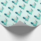 Baby Donkey Funny Wrapping Paper -  Cadeaupapier (Hoek)