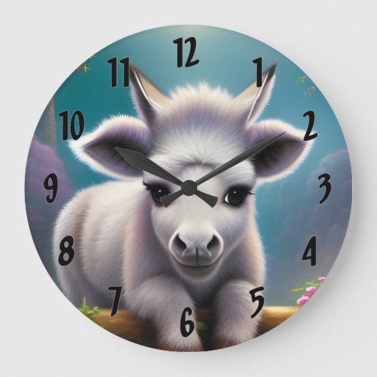 Baby Donkey Grote Klok (Voorkant)