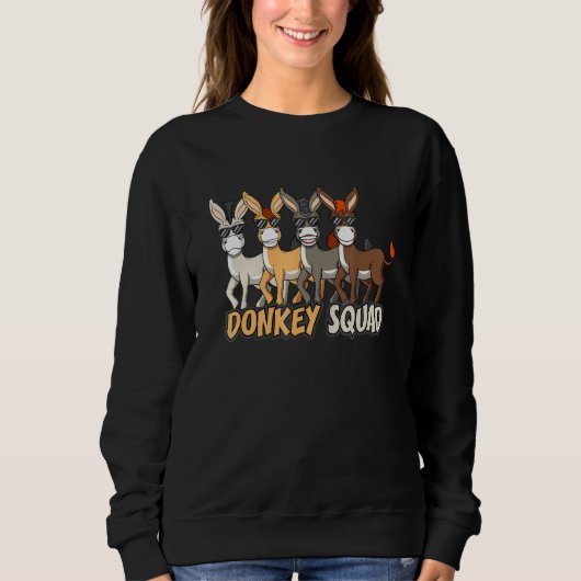 Baby Donkey Squad Mule Trui (Voorkant)