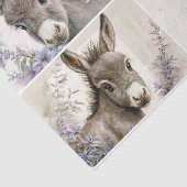 Baby Donkeys Tissuepapier (Detail)