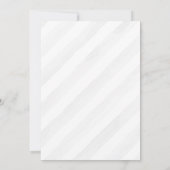 Baby Donut gender reveal party uitnodiging (Achterkant)