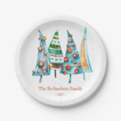 Baby Doodle Christmas Paper Bord (Voorkant)