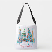 Baby Doodle kerstbomen Crossbody Tas (Voorkant)