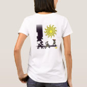 Baby dool com o pé t-shirt (Achterkant)
