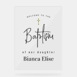 Baby Doop Acryl Welkom Teken Acryl Bord