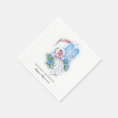 Baby doop doop doop religieuze traditie servet (Hoek)