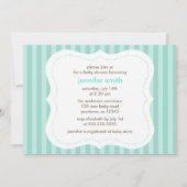 Baby dop neutraal Baby shower Kaart (Achterkant)