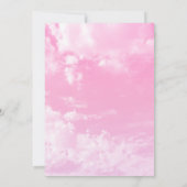 Baby douche uitnodigingen, kikker thema uitnodigin kaart (Achterkant)