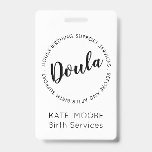 Baby Doula Birth Coach Midechtgenote Badge