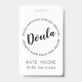 Baby Doula Birth Coach Midechtgenote Badge