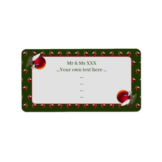 Baby Dove Etiket (Voorkant)