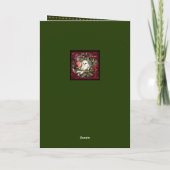 Baby Dove Feestdagen Kaart (Achterkant)