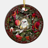 Baby Dove Keramisch Ornament (Voorkant)