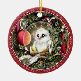 Baby Dove Keramisch Ornament