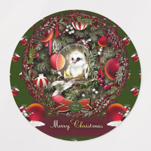 Baby Dove Labels (Design 1)