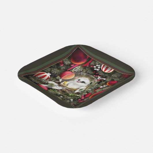 Baby Dove Papieren Bordje (Gebogen)