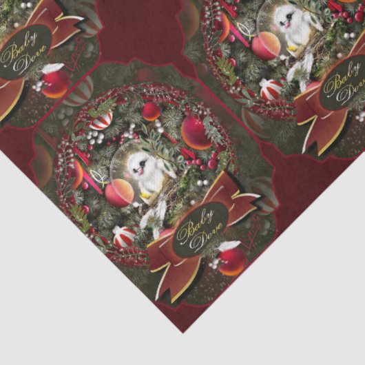 Baby Dove Tissuepapier (Detail)