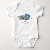 Baby Draak DM-in-Training Dobbelsteen Rollenspel Romper (Voorkant)