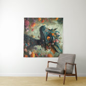 Baby Draak Fantasie Wandkleed (In Situ (horizontaal))