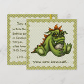 Baby draak kaart (Voorkant / Achterkant)