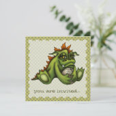 Baby draak kaart (Staand voorkant)