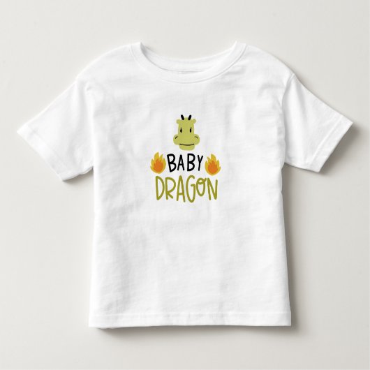 Baby draak kinder shirts (Voorkant)