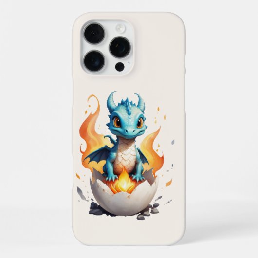 Baby Draak Komt Uit Het Ei Fantasy iPhone Hoesje (Achterkant)