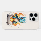 Baby Draak Komt Uit Het Ei Fantasy iPhone Hoesje (Achterkant horizontaal)