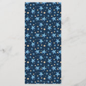 Baby Draak met menu BallonBaby shower (Achterkant)