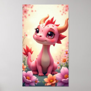 Baby Draak Poster