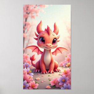Baby Draak Poster
