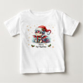 Baby Draak + Sneeuwvlokken - Eerste Kerstmis! (Voorkant)