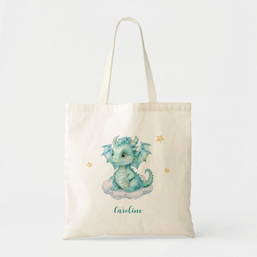 Baby Draak Tote Bag (Voorkant)