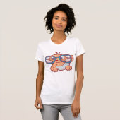 Baby Dragen Grote Bril Vrouwen T-shirt (Voorkant volledig)