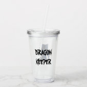 Baby Dragon Acryltumbler Acryl Drinkbeker (Achterkant)
