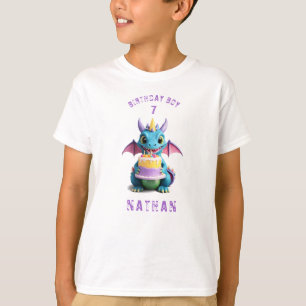 *~* Baby Dragon AP88 Elke leeftijd Verjaardagsfees T-shirt