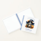 Baby Dragon Baby's eerste Halloween gastenboek Notitieboek (Binnen)