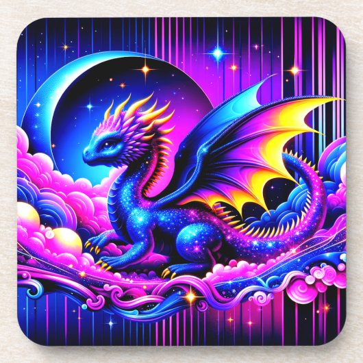 Baby Dragon Bier Onderzetter (Voorkant)