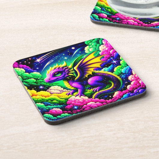 Baby Dragon Bier Onderzetter (Linkerzijde)