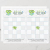 Baby Dragon Bingo-vel met 2 gamekaarten (Voorkant / Achterkant)