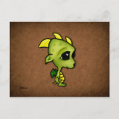 Baby Dragon Briefkaart (Voorkant)