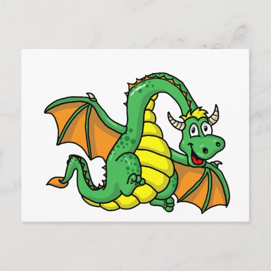Baby Dragon Briefkaart (Voorkant)